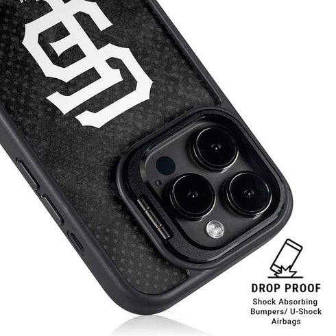 MLB San Francisco Giants Dark Wash iPhone 14 Pro Kickstand Case